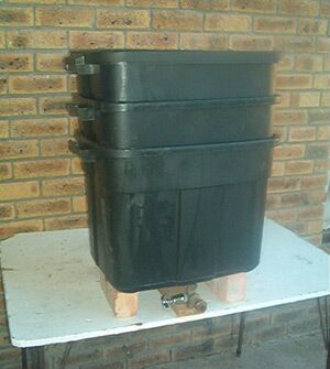 Home composting and worm farming